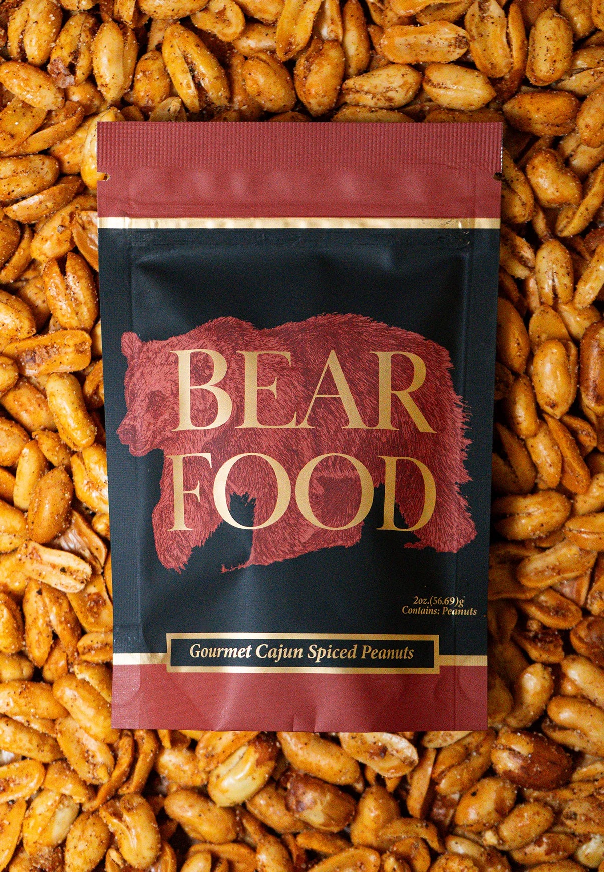 Cajun Spiced Gourmet Peanuts - 2 oz - Image 2