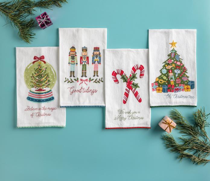 Oh Christmas Tree Printed Towel - Image 2