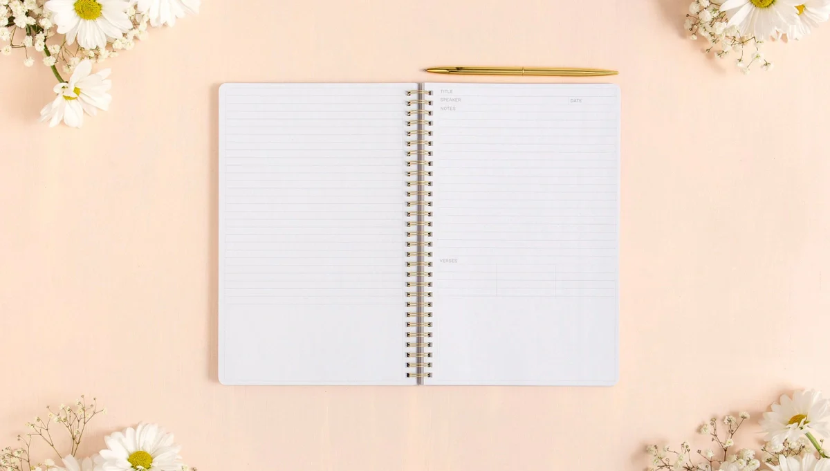 Church Notes Notebook - Happy Daisy - Image 5