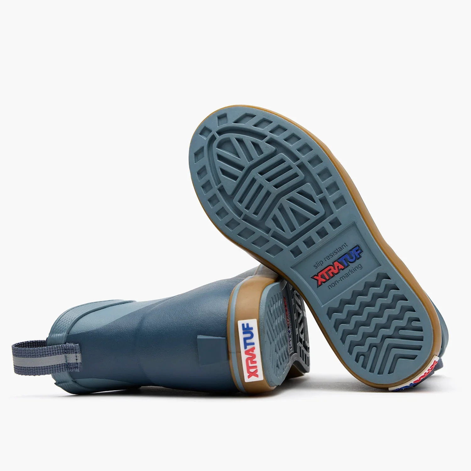 XTRATUF Kid’s Ankle Deck Boot Storm Blue - Image 4