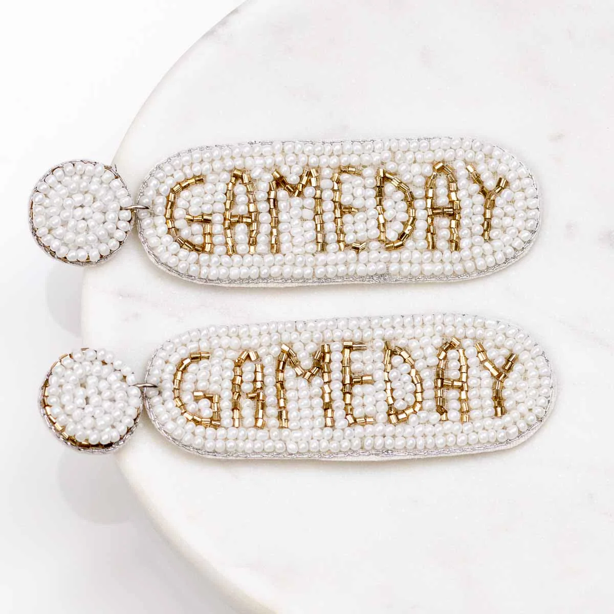 Gameday Beaded Earrings