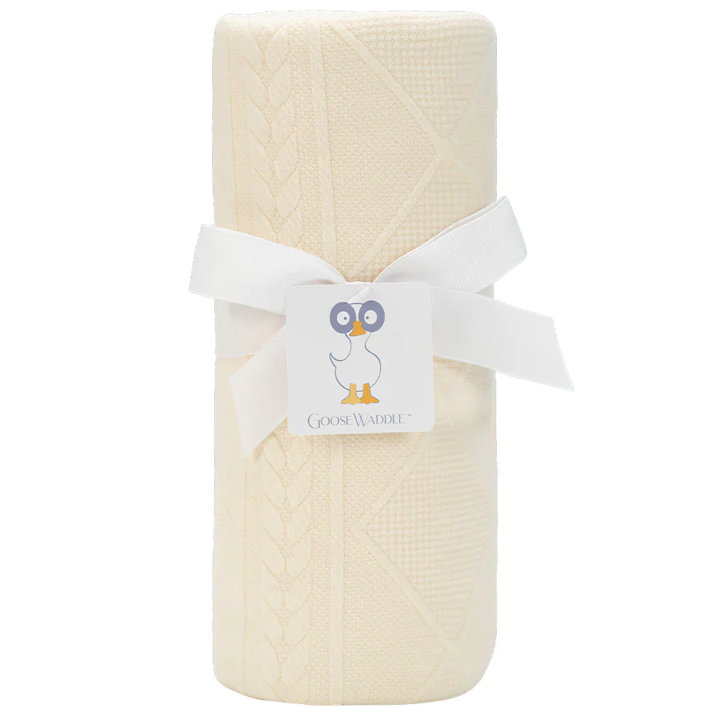 Goosewaddle Knit Blanket, Assorted Colors - Image 5