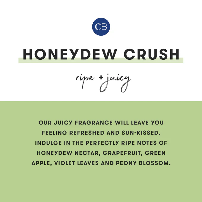 Honeydew Crush Inverted Jar Mercury Iridescent Glass Candle, 10oz - Image 3