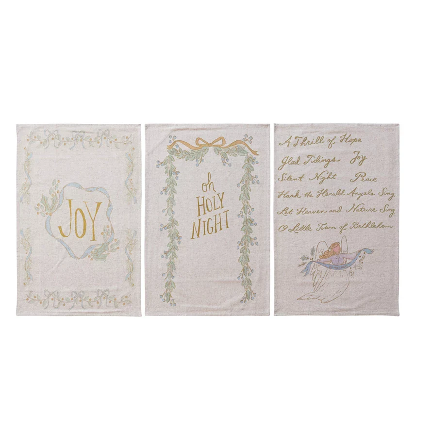 Nativity Tea Towels, 3 Styles
