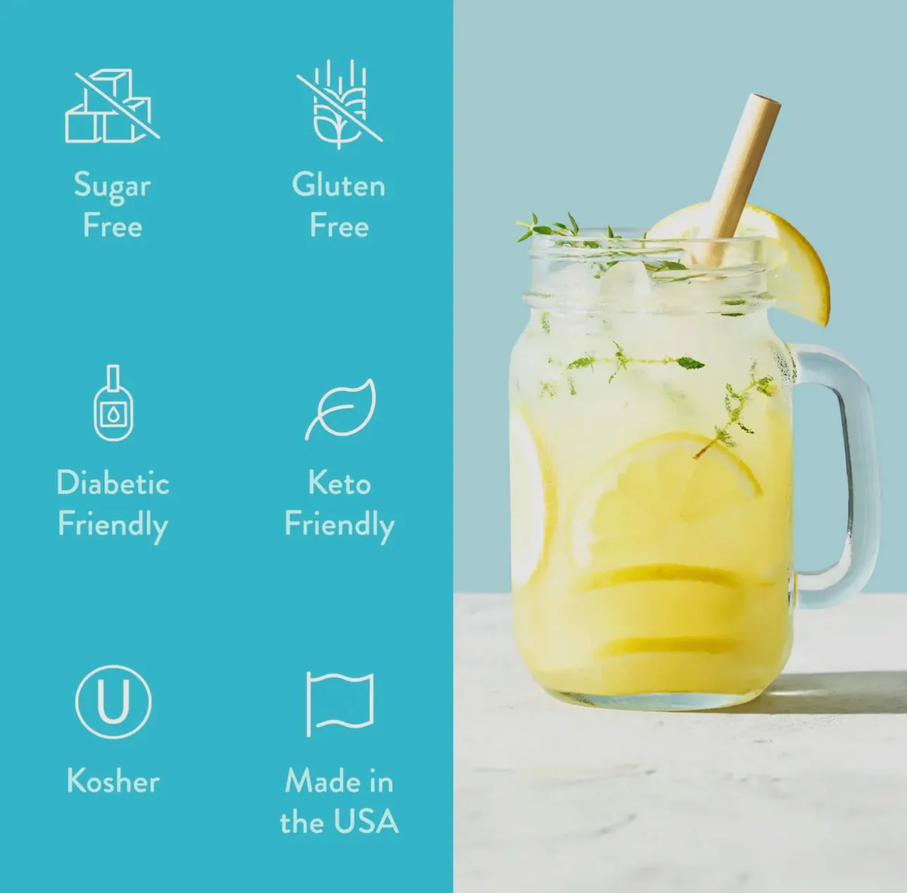Sugar Free Lemonade Syrup Concentrate - Image 3