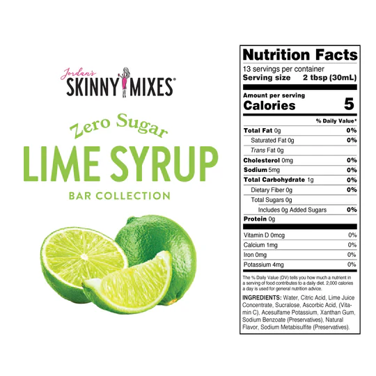 Sugar Free Lime Syrup - Image 4