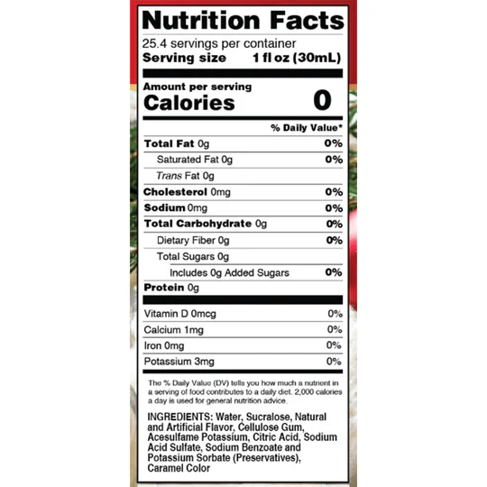 Sugar Free White Chocolate Mocha Syrup - Image 3