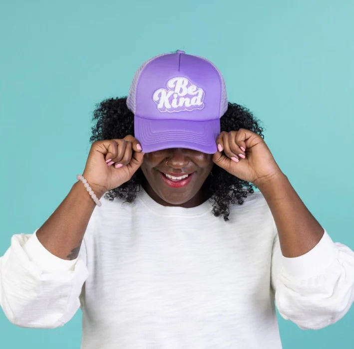 Be Kind Patch Trucker Hat - Image 2