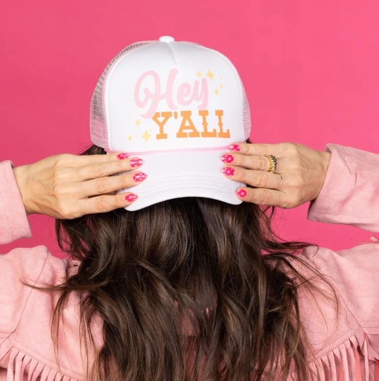 Hey ya’ll Trucker Hat - Image 2