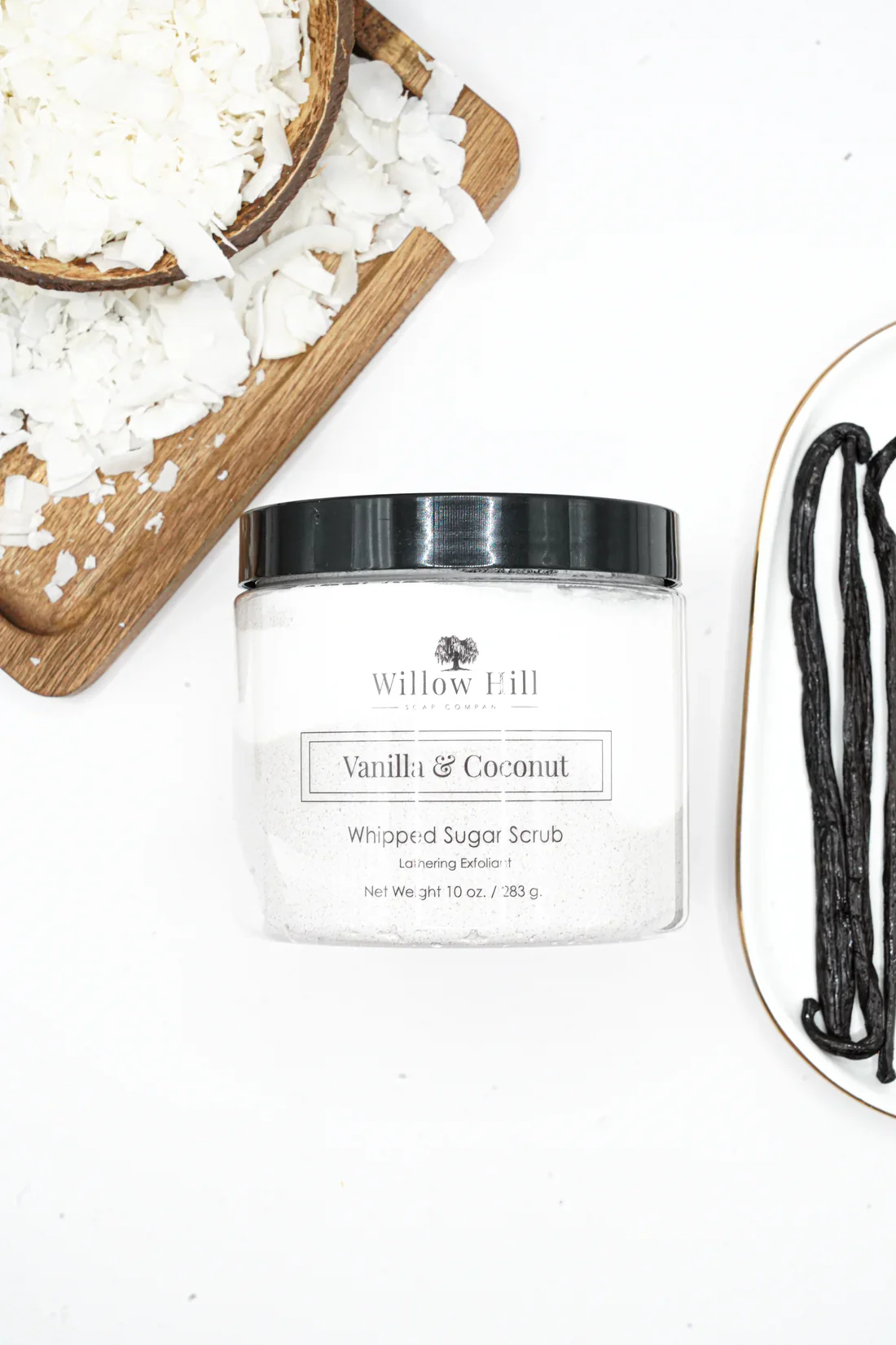 Vanilla & Coconut Sugar Scrub, 10oz