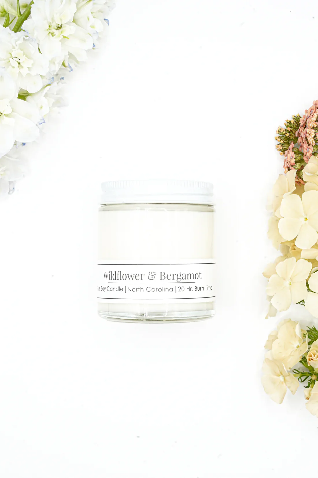 Wildflower & Bergamot Candle, 4oz