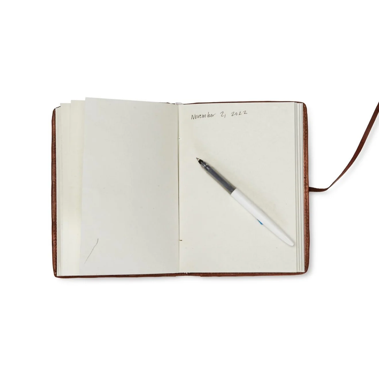 Woven Leather Journal, 2 Sizes - Image 4